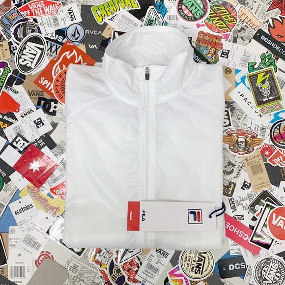 Fila Jacket windbreaker white Woman NWT XS - Picture 8 of 16